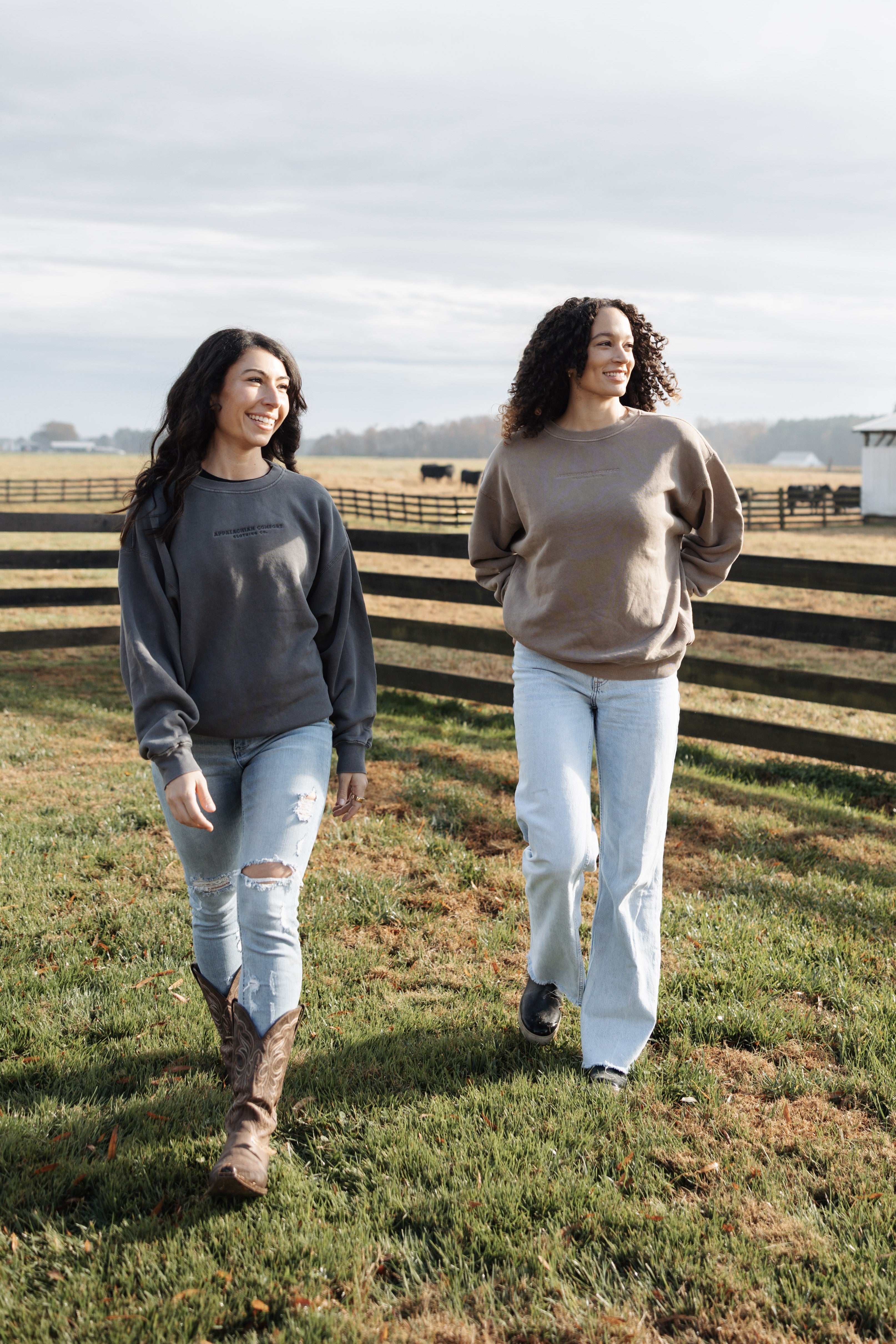 Oversized Core Crewneck - Gray