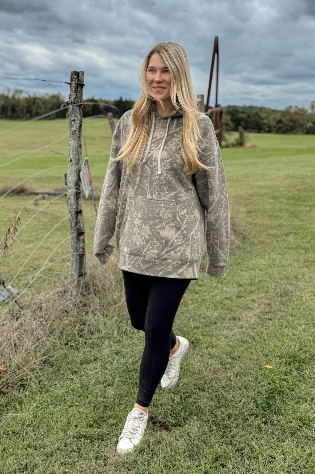 Weathered Camo Hoodie