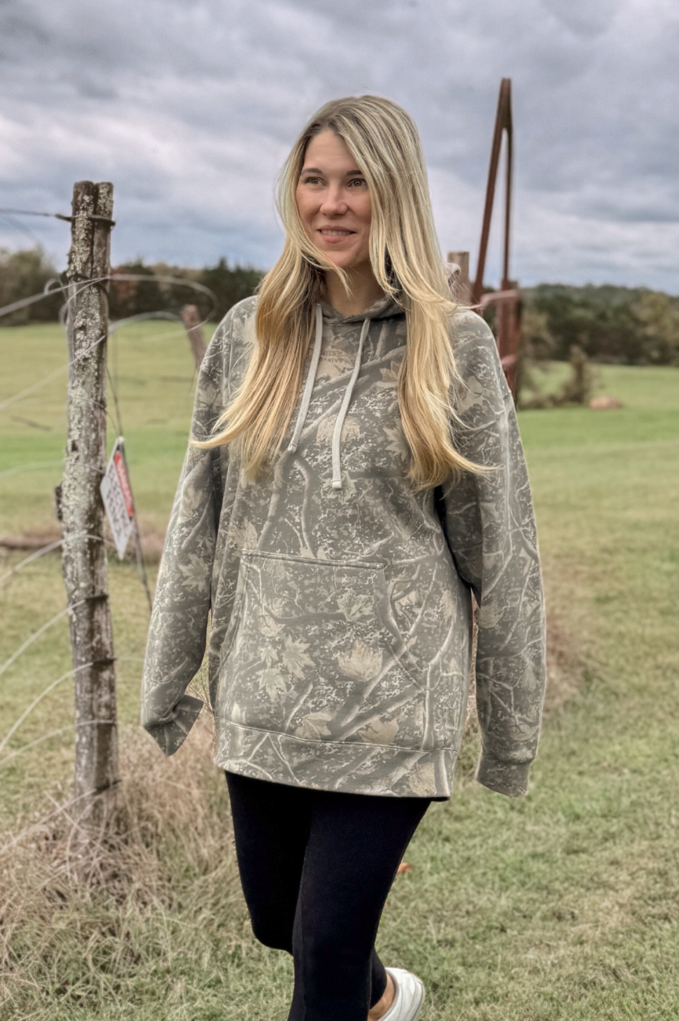 Weathered Camo Hoodie