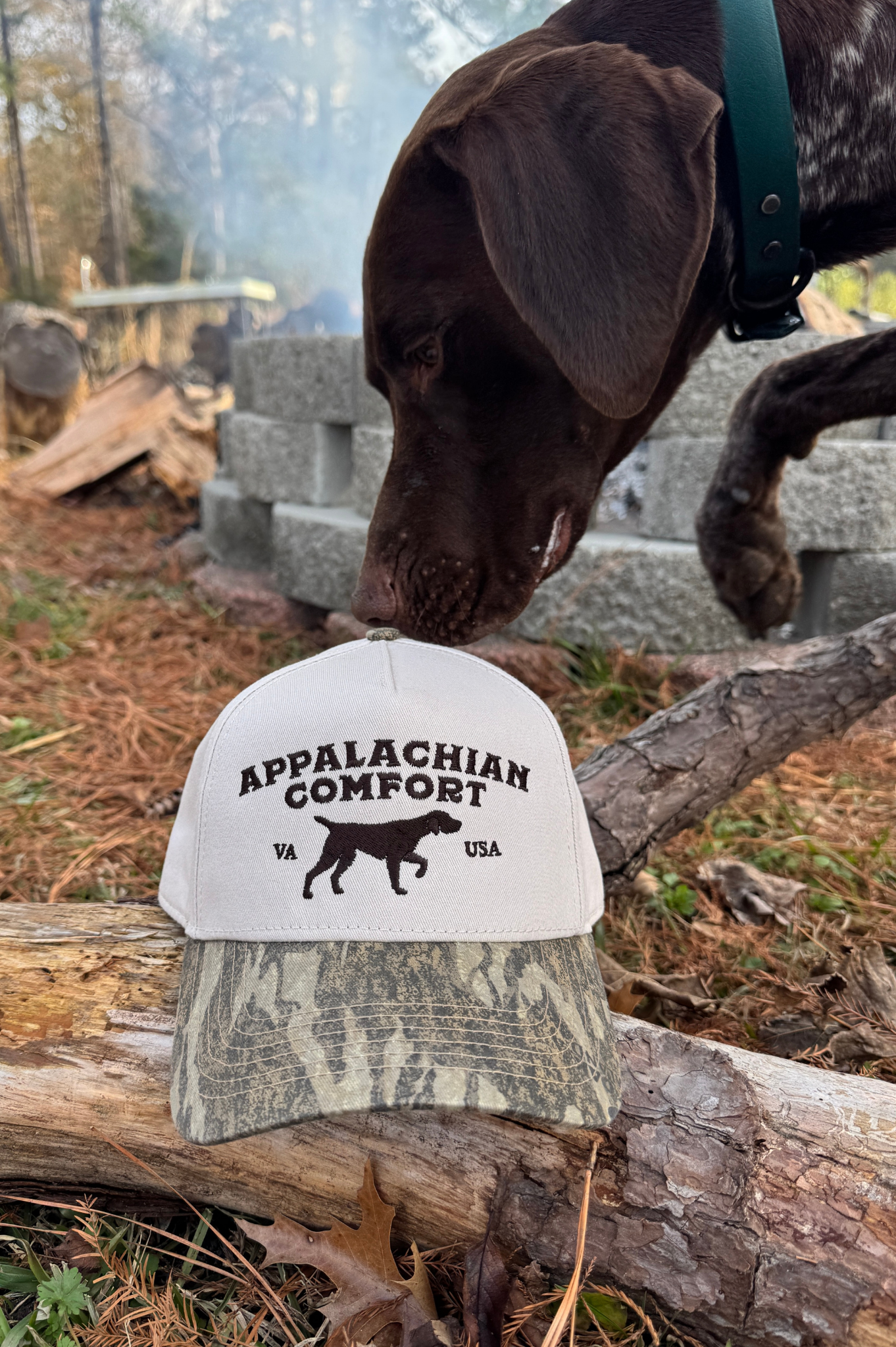 Bird Dog Mossy Oak Trucker